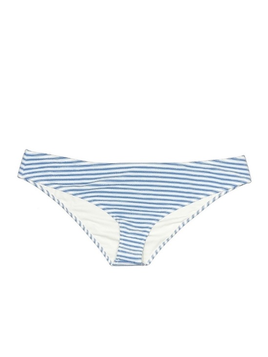 J. Crew Other - J.Crew Plus Size 3X Bikini Bottoms Blue White Stripe Cheeky Swim NWT